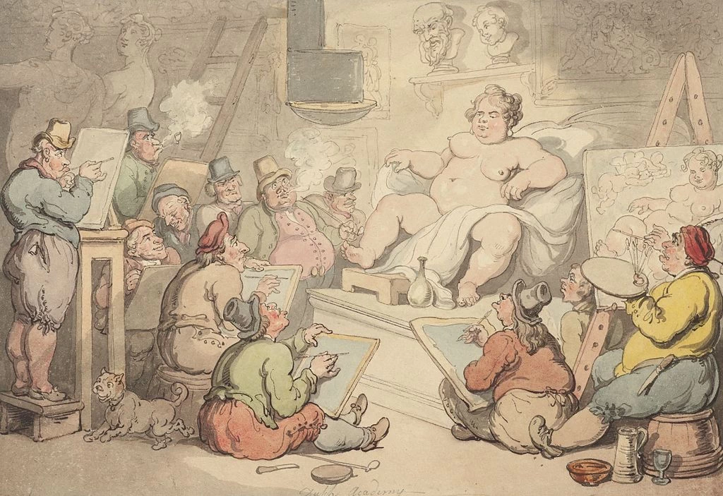 Thomas Rowlandson-1-Accademia olandese